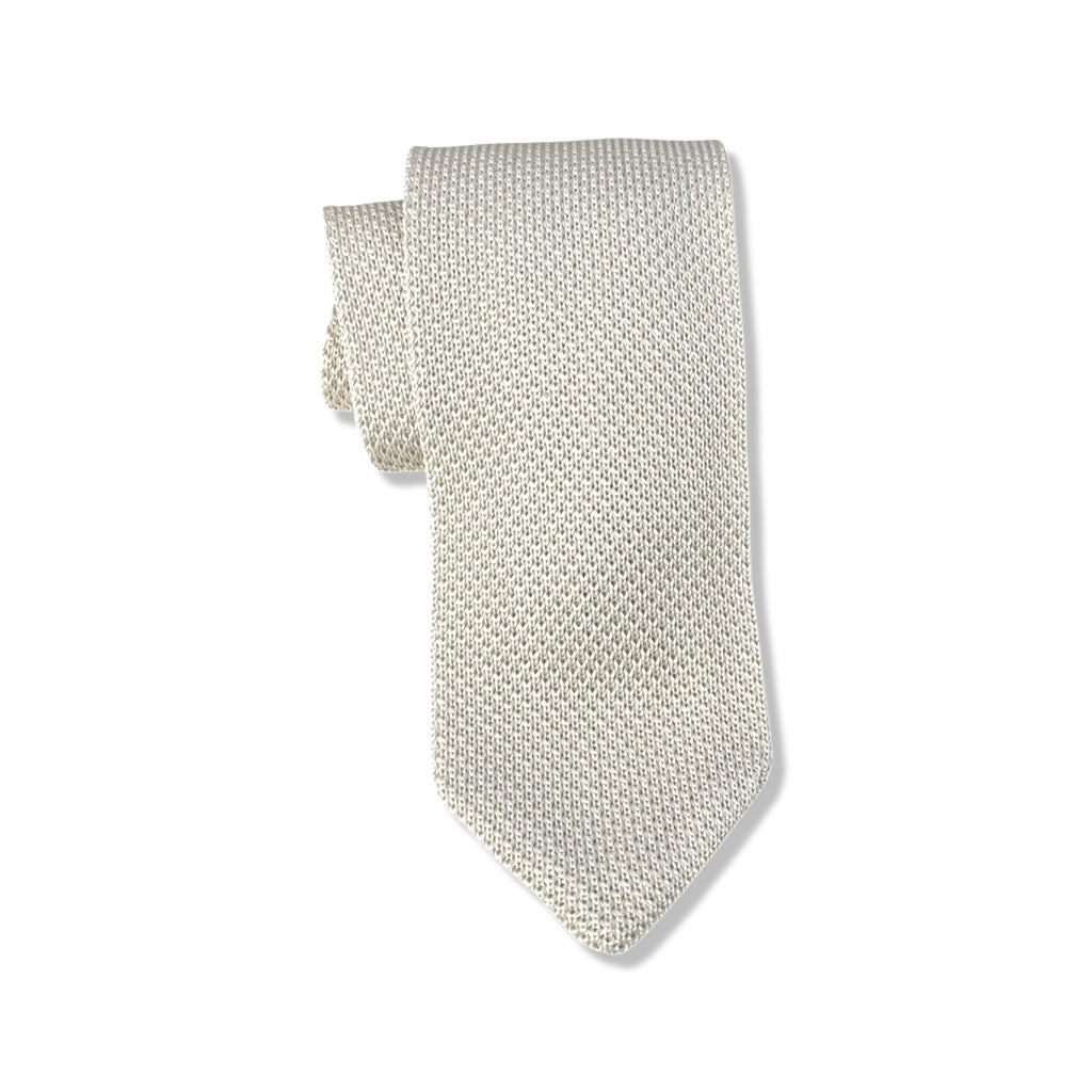 Champagne Knit Tie