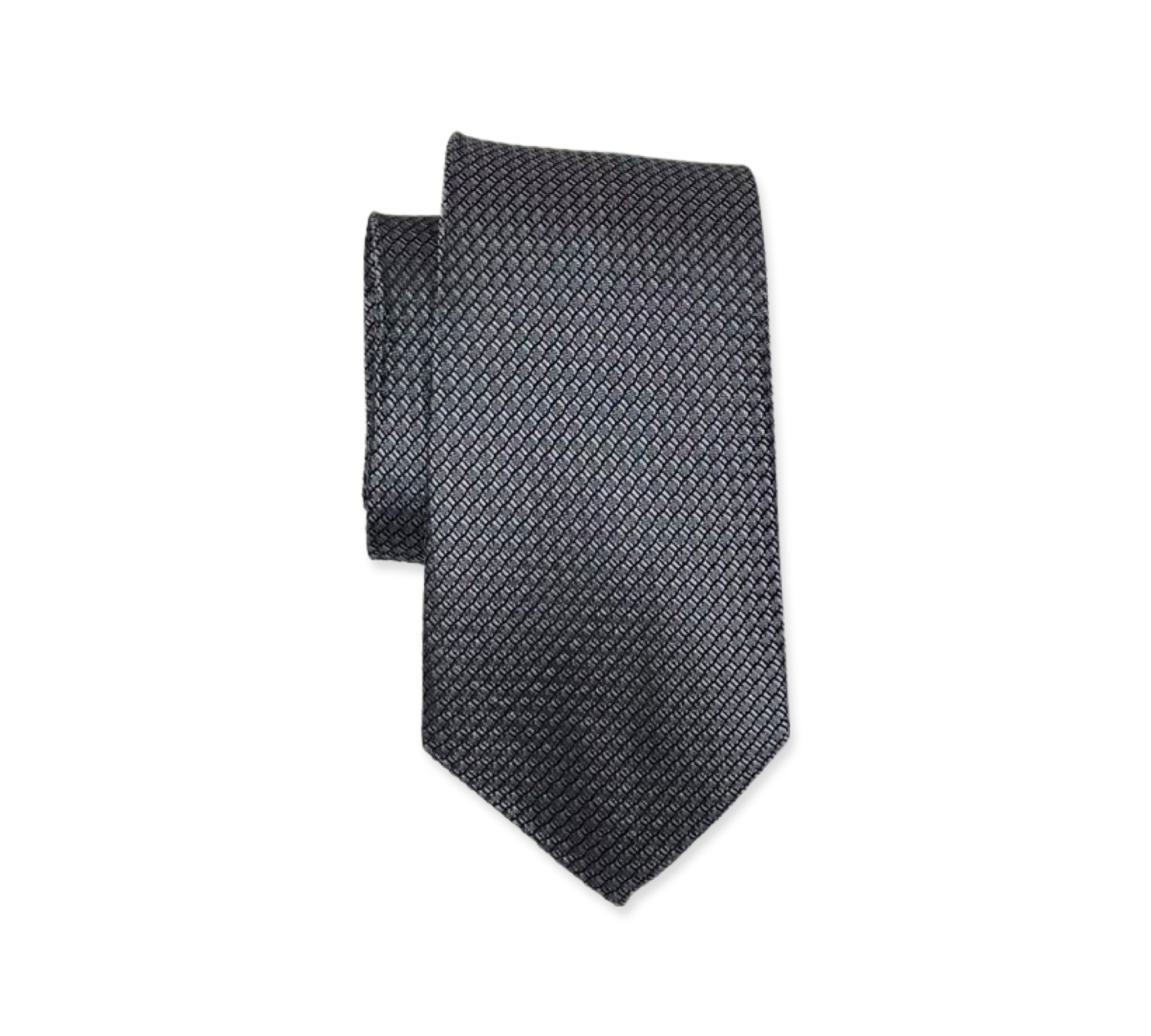 Grey Grenadine Tie